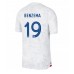 Billige Frankrike Karim Benzema #19 Bortetrøye VM 2022 Kortermet